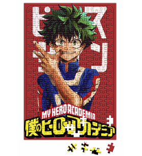Midoriya Izuku Boku no Hero Academia Puzzle 240 Parça Yapboz