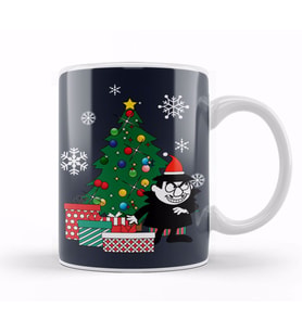 Boris Badenov Around The Christmas Tree Kupa Bardak Porselen