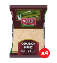 Yazar Osmancık Pirinç 2 Kg. x 4 Paket