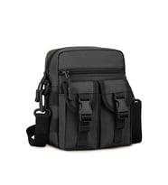 Protector Plus Omuzdan Askılı Küçük Taktik Outdoor Gündelik El Çantası Siyah