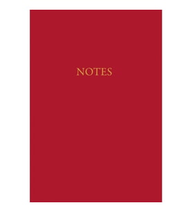 Bez Ciltli Çizgili Defter 13