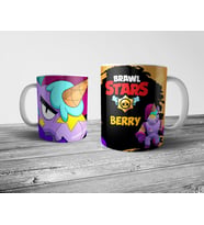 Pixxa Brawl Stars Berry Kupa Bardak Model 1