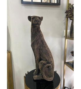Dekoratif Puma Leopar Çita Biblo 70 cm