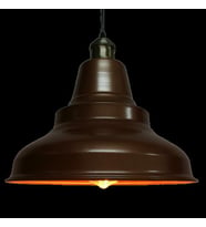 Retro Metal Sarkıt Avize Rustik Tekli Sarkıt Mat Bakır Eskitme Duylu Cafe Mutfak Aydınlatma (Burnt Olive)