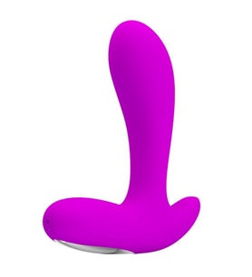 Lilitu Shop USB Şarjlı 30 Modlu Titreşimli Prostat Vibratör ve Plug Mor