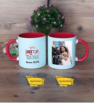 Drama Öğretmeni Kupa Bardak Kırmızı Fotoğraflı Öğretmenler Günü Hediyesi