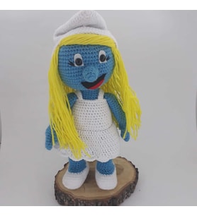 Şirine Amigurumi Organik Oyuncak