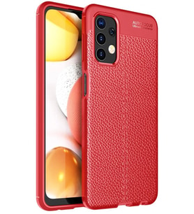 Newface Samsung Galaxy A32 Kılıf Auto Focus Kapak - Kırmızı