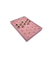 Yüzük ve Koldüğmesi Tablası Pembe 70 Li