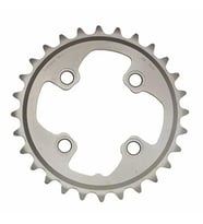 Shimano XT FC-M785 - FC-M675 SLX - 64mm BCD 28T  Yaprak Dişlisi (Gümüş)