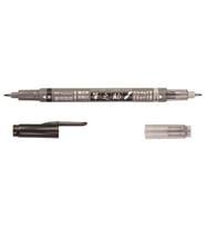 Tombow Fudenosuke Calligraphy Pen Fırça Uçlu 2 Renk Siyah-Gri 