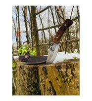 İsme Özel Profesyonel Deri Kılıflı Outdoor Bıçak (HAND MADE)