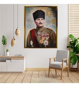 ÇERÇEVELİ ATATÜRK TABLO S339