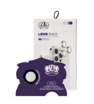 Uray store Apple iPhone 16E Bilvis Titan Kamera Lens - Siyah