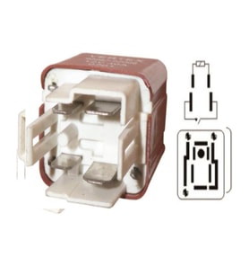 TOYOTA HI LUX 4P SOKETLİ FAN RÖLE 12 VOLT