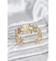 Pirinç Gold Renk Vintage Kadın Bileklik 5886 - HPSBYI4441-8820
