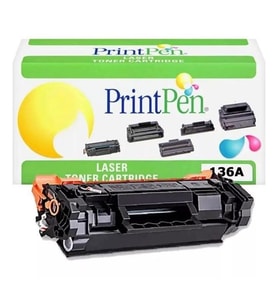 PRINTPEN W1360A (136A) Siyah (chipsiz) Muadil Toner