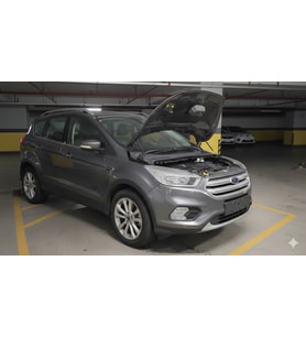 Ford Kuga 2018 Kaput Amortisör Kiti (Delme Yok) - Yerli Üretim Taka Amortisör (Siyah)