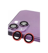Apple İphone 13 Mini Raze Metal Kamera Lens - Kırmızı