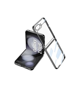 Samsung Galaxy Z Flip 5 Kılıf Fold Element Kapak - Siyah