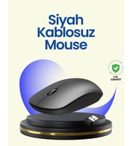 Northcity Sessiz ve Ayarlanabilir DPI Özellikli Mouse - 1600 DPI Optik Sensör, 43g Hafif, 10m Kablosuz