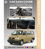 VOLKSWAGEN TRANSPORTER T4 (1990-2003) Torpido Örtüsü Ön Göğüs Koruma Torpido Koruma Tam Uyum Kaymaz