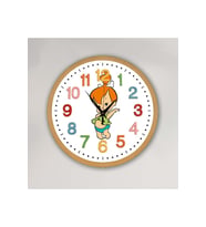 bilge Tasarım retro Duvar Saati 30 x 30 CM (Karışık)