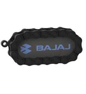 Bajaj Logolu Özel Tasarım Zincir Detaylı Motosiklet Anahtarlığı