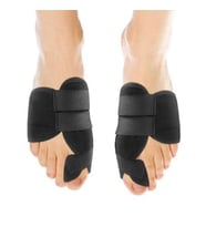 2 Adet Halluks Valgus Gece Ateli Ayak Baş Parmak Bunyon Tabanlık (Siyah)