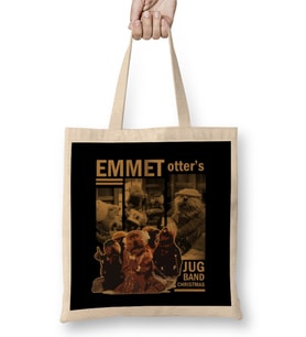Emmet Otter Retro Jug Band Bez Çanta Uzun Saplı