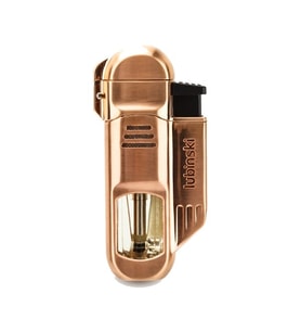 Lubinski Yeni Stil Delicili Dört Torch Puro Çakmağı Copper LB-103