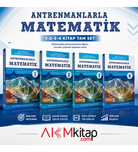 Antrenman Yayınları Antrenmanlarla Matematik Seti 4 Kitap