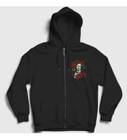 Presmono Unisex Siyah In Legal Trouble Dizi Better Call Saul Fermuarlı Kapüşonlu Sweatshirt 453210tt