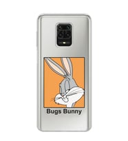 Xiaomi Redmi Note 9S - Redmi Note 9 PRO Uyumlu Bugs Bunny Tasarımlı Şeffaf Telefon Kılıfı
