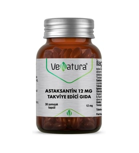 Venatura Astaksantin 12mg 30 Kapsül