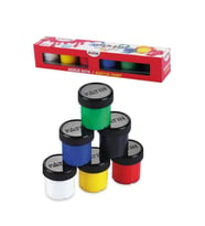Akrilik Boya 6 Renk 25 ml 1 Paket Fatih Akrilik Boya Seti 6 lı Su Bazlı Şişe İçerisinde Okul Resim Sınıf (Karışık)