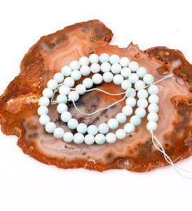 Larimar Taşı Dizi - 6 mm