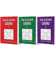 Zeka Geliştiren Sudoku Seti (3 Kitap Takım)