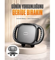 Fonksiyonlu Şarjlı Masaj Aleti 6 Başlık 2000 mAh Ergonomik Gövde Yeni Nesil