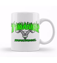 Green Thrasher Logo Kupa Bardak Porselen