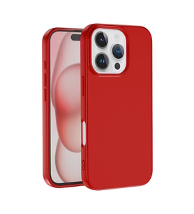 Apple iPhone 16 Pro Uyumlu Kılıf Zore LSR Lansman Kapak (Kırmızı)