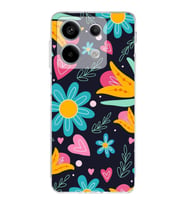 PrintiFy Xiaomi Redmi Note 13 Pro 5G ile Uyumlu Retro Color 1  Kamera Korumalı Şeffaf  Kılıf
