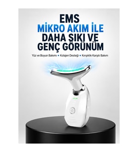 Kablosuz Yüz Masaj Cihazı, Cilt Yenileme ve Nem Dengeleme için