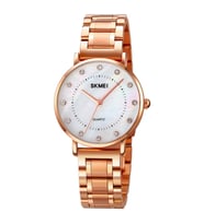 Skmei Yeni Tasarım Rose Gold Kadın Kol Saati Su Geçirmez