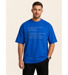 VIGOSS ACTION OWERSIZE CEPLİ ERKEK T-SHIRT 62673-30013