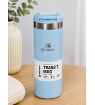 Stanley Aerolight Transit Mug 473 ml Açık Mavi Paslanmaz Çelik Kapaklı Termos Mug