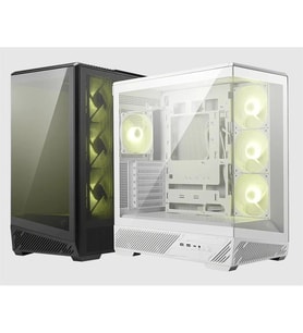 MSI MAG PANO 130R PZ TEMPERLİ CAM 3X120MM REVERSE ARGB 1X120MM ARGB FAN ATX PANORAMİK GAMİNG BİLGİSA