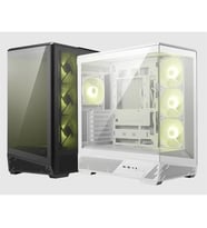 MSI MAG PANO 130R PZ TEMPERLİ CAM 3X120MM REVERSE ARGB 1X120MM ARGB FAN ATX PANORAMİK GAMİNG BİLGİSA