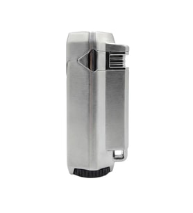 Parmida 3 Torch Pürmüz Gümüş Metal Puro Çakmağı - TR9175
