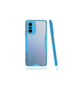 Poco F3 Kılıf Platin Silikon -